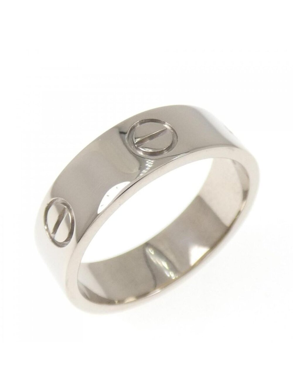 Cartier Love Ring White Gold